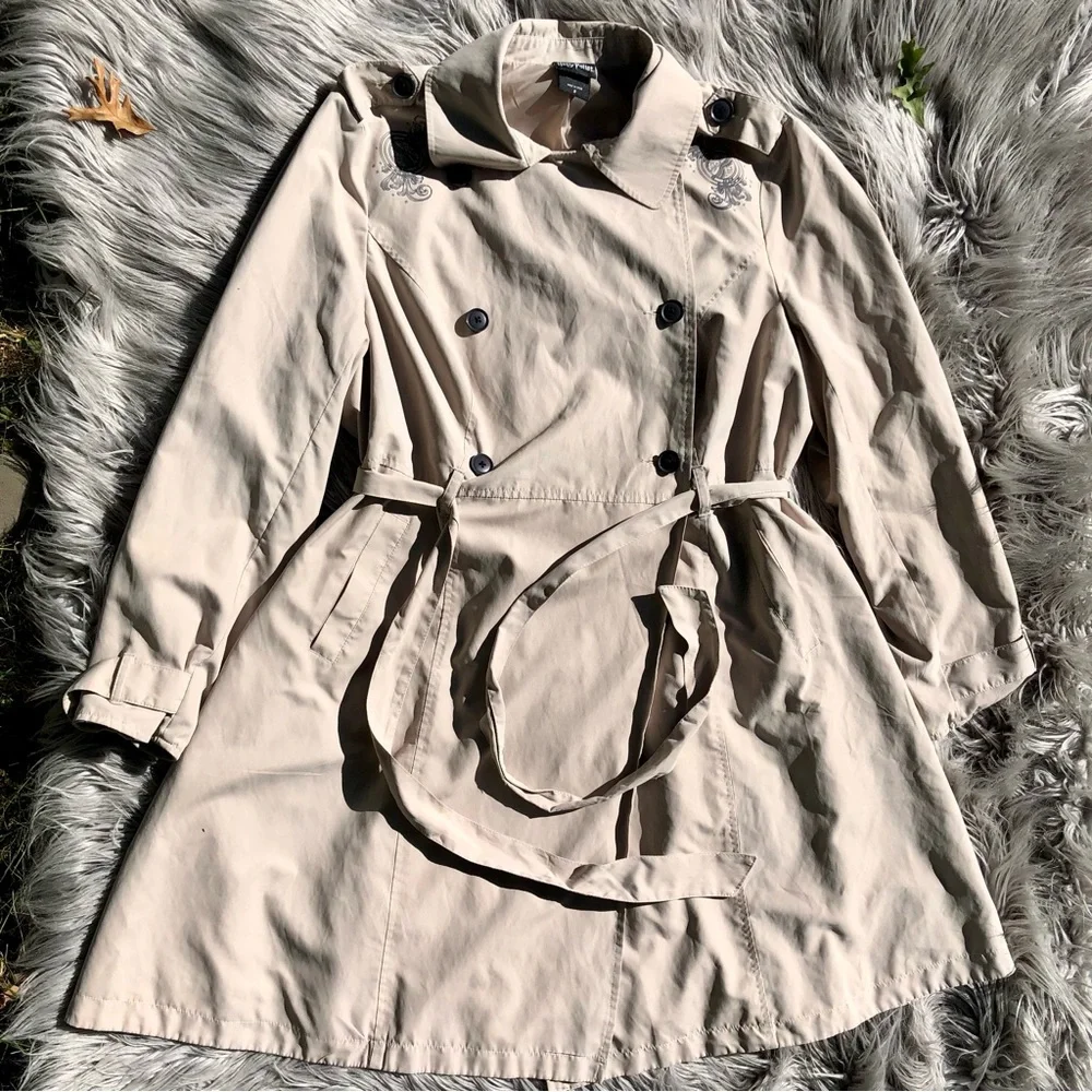 Torrid Harry Potter Patronus Trench Coat - Picture 2 of 7